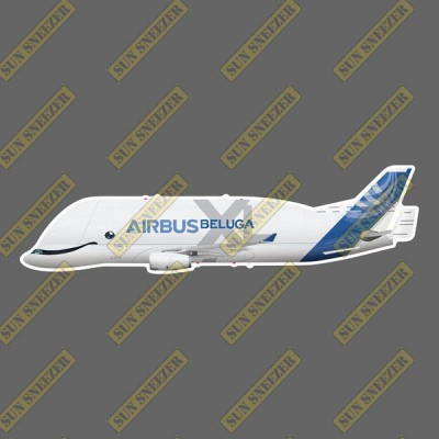 空中巴士A330-700L 大白鯨 XL 擬真民航機3M貼紙 尺寸165mm