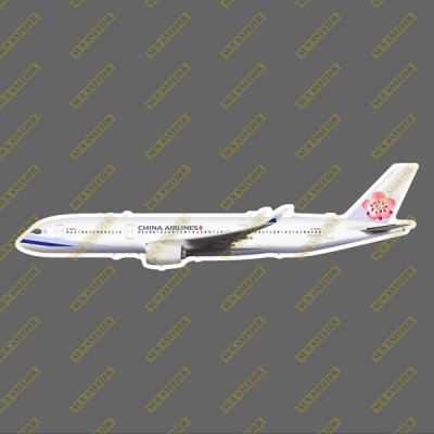 中華航空 標準塗裝 A350 擬真民航機3M貼紙 防水 尺寸165MM