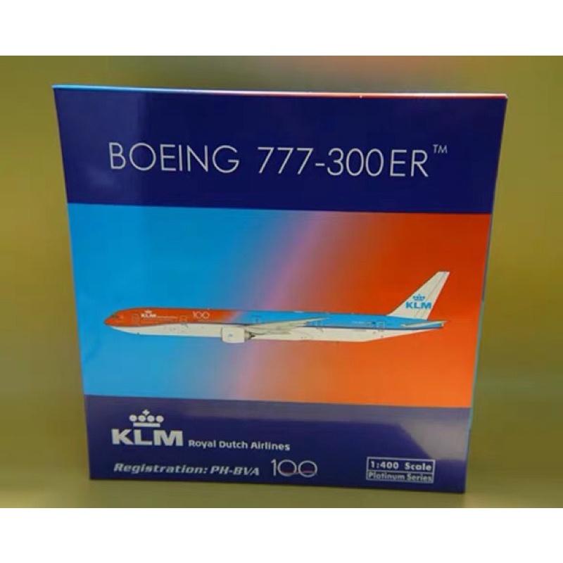 Phoenix 1/400 荷蘭皇家航空 KLM 777-300ER 百週年紀念 橙色驕傲 PH-BVA 11563-細節圖4