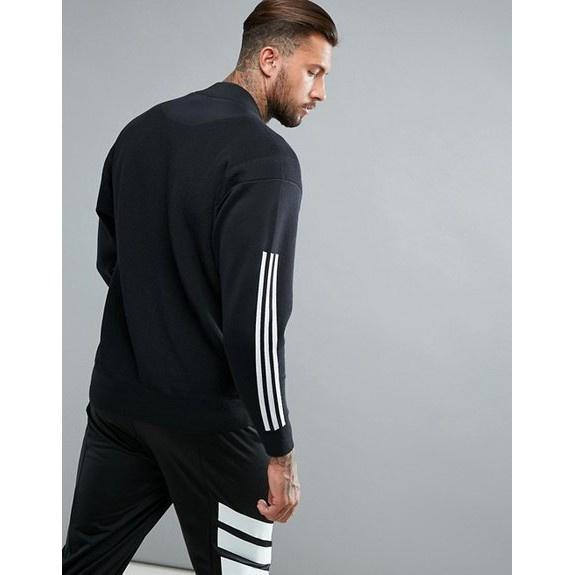 adidas Training Icon Knit 編織 網眼 三槓 透氣防曬 飛行夾克 外套 B46993 xs 現貨-細節圖3