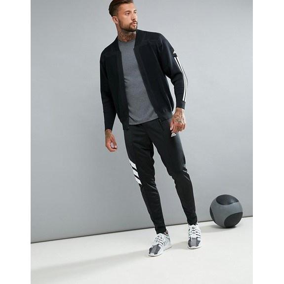 adidas Training Icon Knit 編織 網眼 三槓 透氣防曬 飛行夾克 外套 B46993 xs 現貨-細節圖4