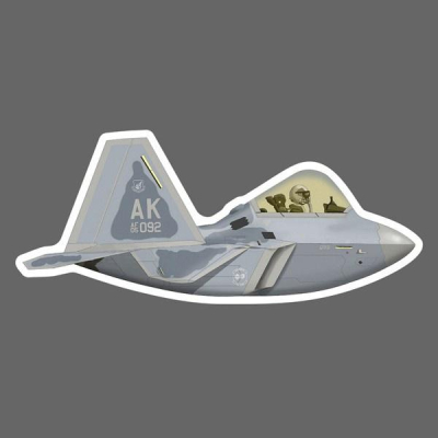 洛克希德馬丁 F-22 猛禽 AK 092 Raptor Q版軍機3M貼紙