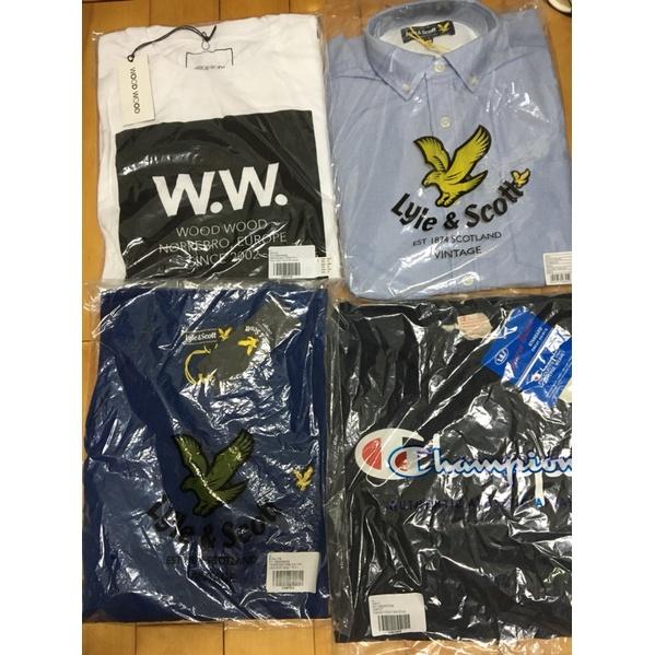 英國空運 短袖系列 wood wood Lyle and Scott champion-細節圖2