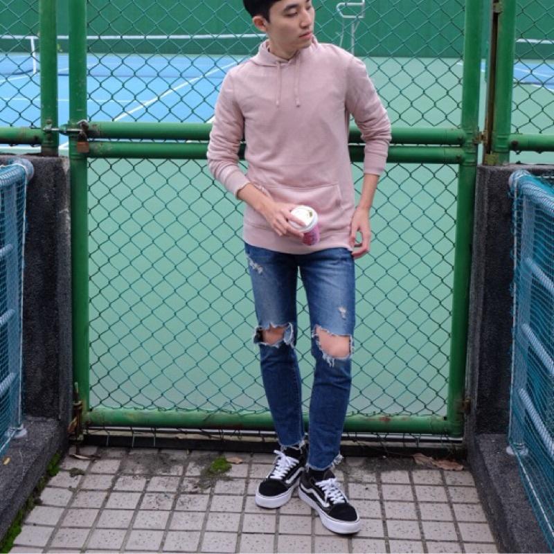 River island soft hoodie in pink 粉紅 柔軟連帽上衣 xs 現貨-細節圖3