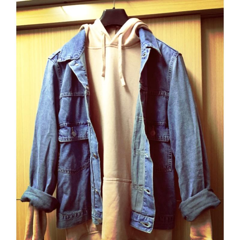 River island soft hoodie in pink 粉紅 柔軟連帽上衣 xs 現貨-細節圖4