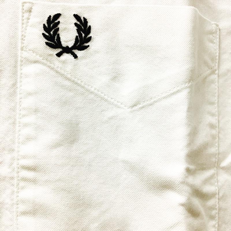 Fred Perry Oxford 牛津襯衫 白色 xs現貨-細節圖2