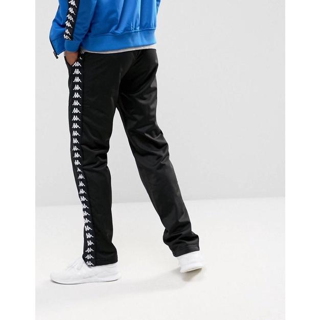 Kappa 側邊 LOGO 休閒長褲 慢跑褲 縮口褲 束口褲 滾邊logo Side Joggers 28-30腰 現貨-細節圖2
