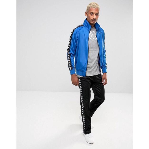 Kappa 側邊 LOGO 休閒長褲 慢跑褲 縮口褲 束口褲 滾邊logo Side Joggers 28-30腰 現貨-細節圖4