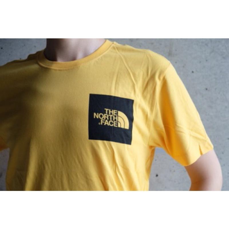The North Face 短袖 Box LOGO 芥末黃 短袖 S 現貨-細節圖3