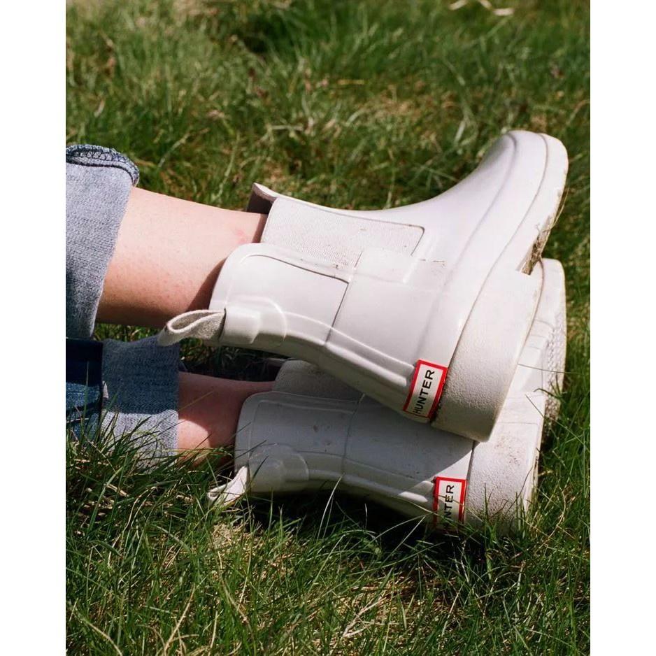 Hunter 雀兒喜精緻修身光澤雨靴 女 Refined Slim Fit Chelsea Boots-細節圖2