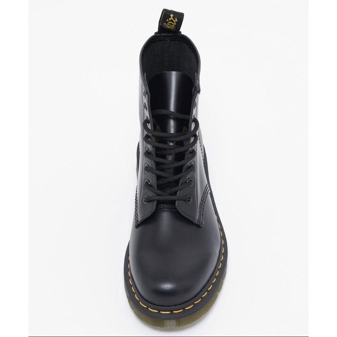 Dr.Marten 現代經典 黑色1460真皮馬丁靴 8孔 女US7 24公分-細節圖5