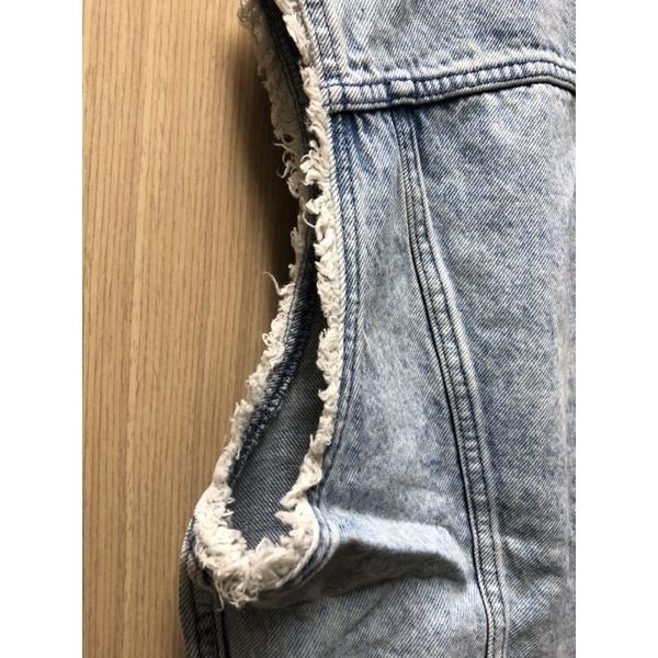 Lee rider vest jacket 騎士牛仔單寧淺水洗背心-細節圖8