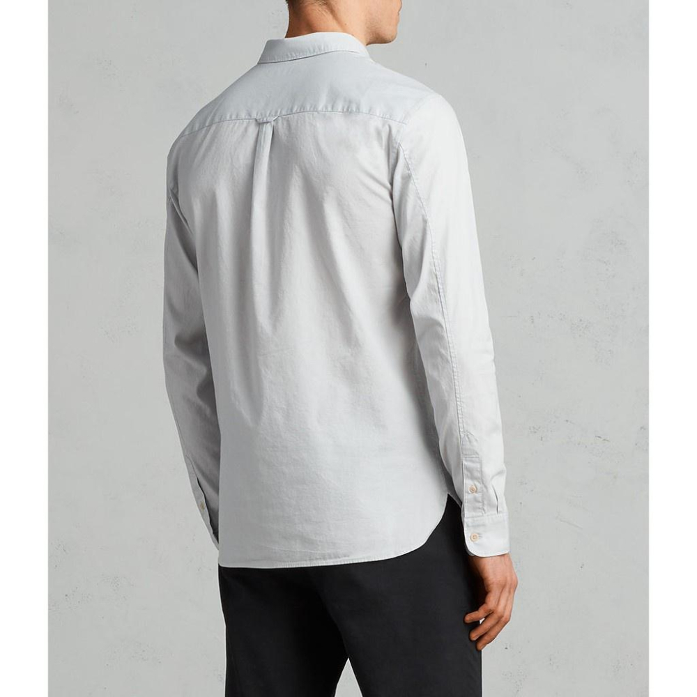 Allsaints 英國官網直送現貨 經典款 REDONDO 長袖襯衫 celest blue XS現貨-細節圖6