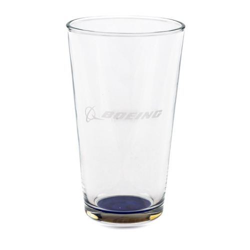 波音官方 LOGO商標 品脫玻璃杯 Boeing Pint Glass