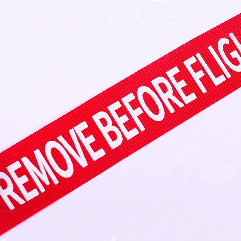 飛行前拆除 飄帶 鑰匙圈 REMOVE BEFORE FLIGHT 外套鑰匙圈 背包鑰匙圈-細節圖5