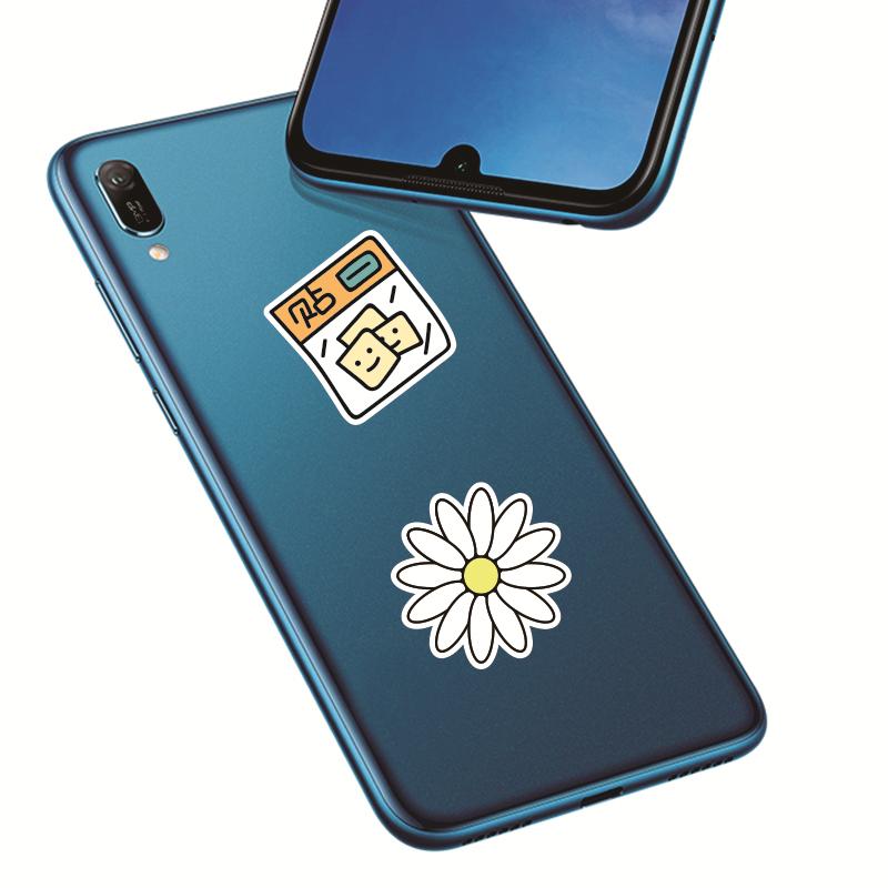 卡通可愛塗鴉 愛心 手繪小動物 兔兔 小熊頭 防水裝飾 31張 貼紙 筆電貼紙 行李箱貼紙 車貼貼紙 手機貼紙 水壺貼紙-細節圖4