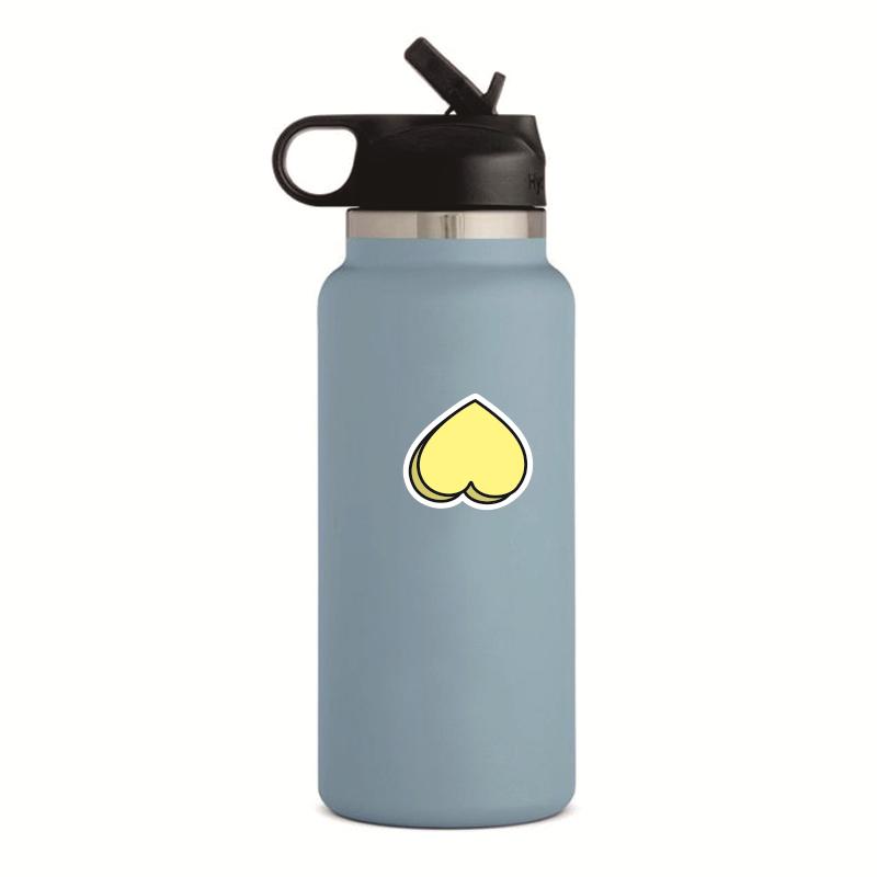 卡通可愛塗鴉 愛心 手繪小動物 兔兔 小熊頭 防水裝飾 31張 貼紙 筆電貼紙 行李箱貼紙 車貼貼紙 手機貼紙 水壺貼紙-細節圖6