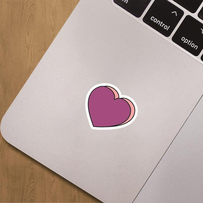 卡通可愛塗鴉 愛心 手繪小動物 兔兔 小熊頭 防水裝飾 31張 貼紙 筆電貼紙 行李箱貼紙 車貼貼紙 手機貼紙 水壺貼紙-細節圖7