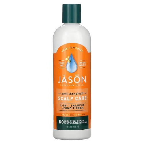 Jason Natural 頭皮護理洗髮精 搔癢 洗髮乳 355ML 頭皮屑 皮脂平衡
