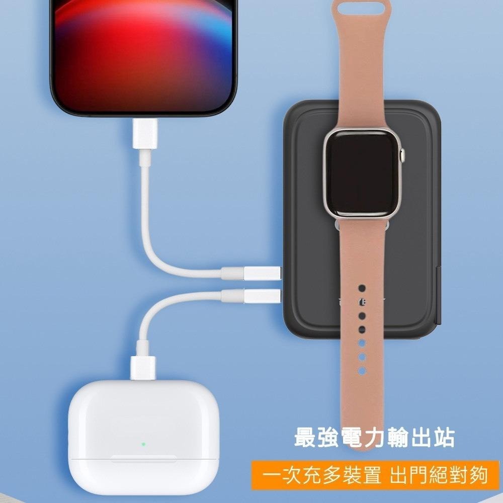 KooPin 固態電池 行動電源 行充 行動充 行充電源 無線充電 MagSafe 充電寶 磁吸充電 無線充 行動充電-細節圖5
