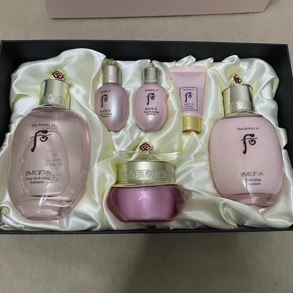 💕59Qoo批發💕Whoo后 拱辰享賦活保濕水凝水妍套組禮盒6件禮盒套組-細節圖5