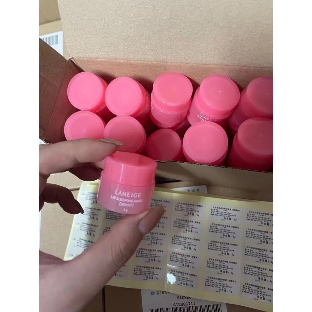 💕59Qoo批發💕 韓國 有中文標現貨 晚安唇膜 ✨睡美人極萃滋養 晚安唇膜 20g-細節圖3