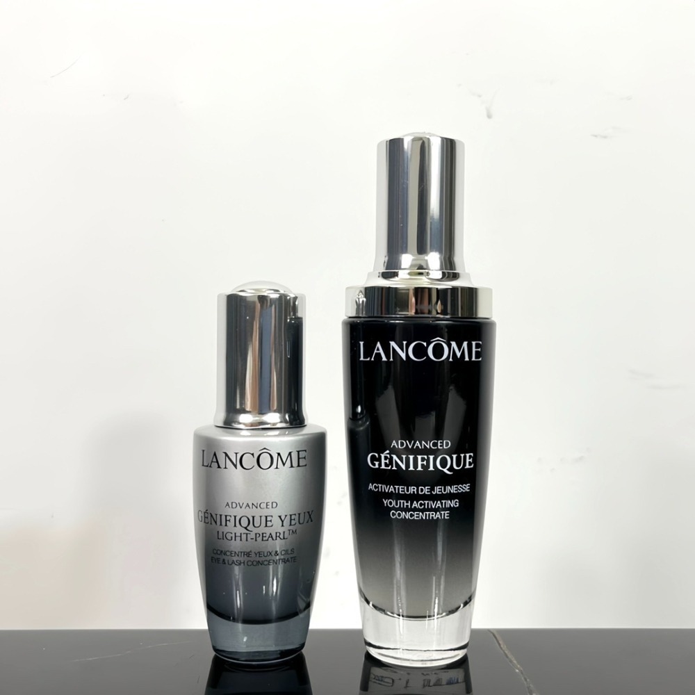 蘭蔻小黑瓶眼面兩件組🔜蘭蔻超未來肌因冰珠亮眼粹20ml+超未來肌因賦活露50ml兩件組-細節圖4