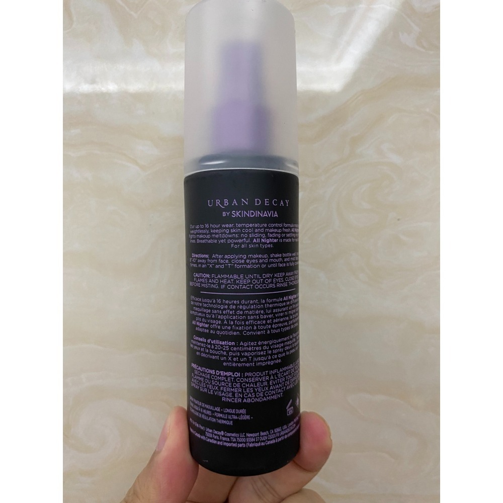 Urban Decay 衰敗城市 all nighter 長效持久定妝噴霧 118ml-細節圖9