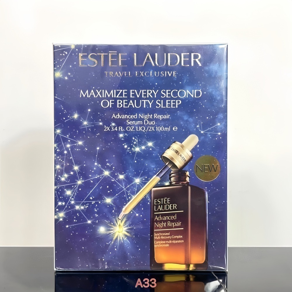 雅詩蘭黛小棕瓶特潤精華兩件套/特潤超導全方位修護露100ML*2-細節圖3