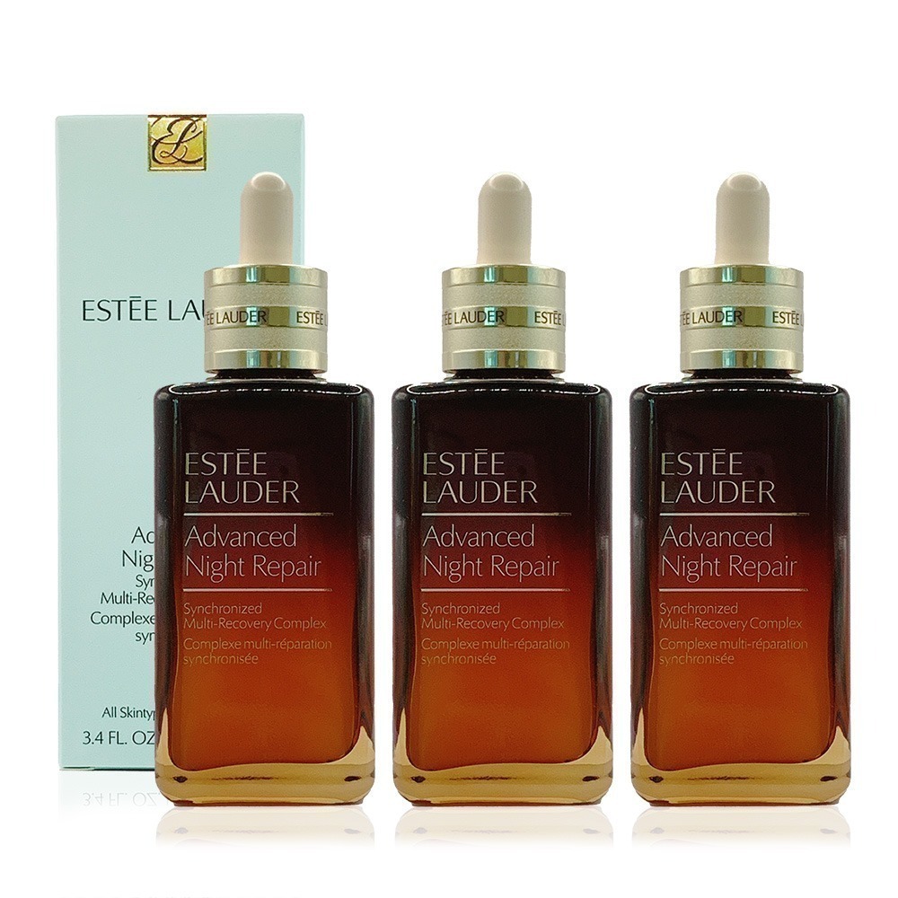 💕59Qoo批發💕 ❤️比便宜 雅詩蘭黛 平輸版-特潤超導全方位修護露100mlx3入組(加大版/精華液/-細節圖2