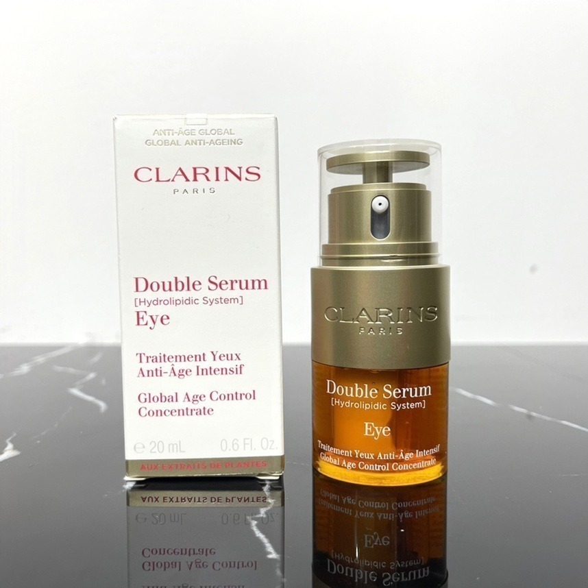 💕59Qoo批發💕CLARINS  黃金亮眼萃20ML正品盒裝～最新上市 光圈眼萃 眼霜 改善黑眼圈 抗皺 撫紋眼霜-細節圖2