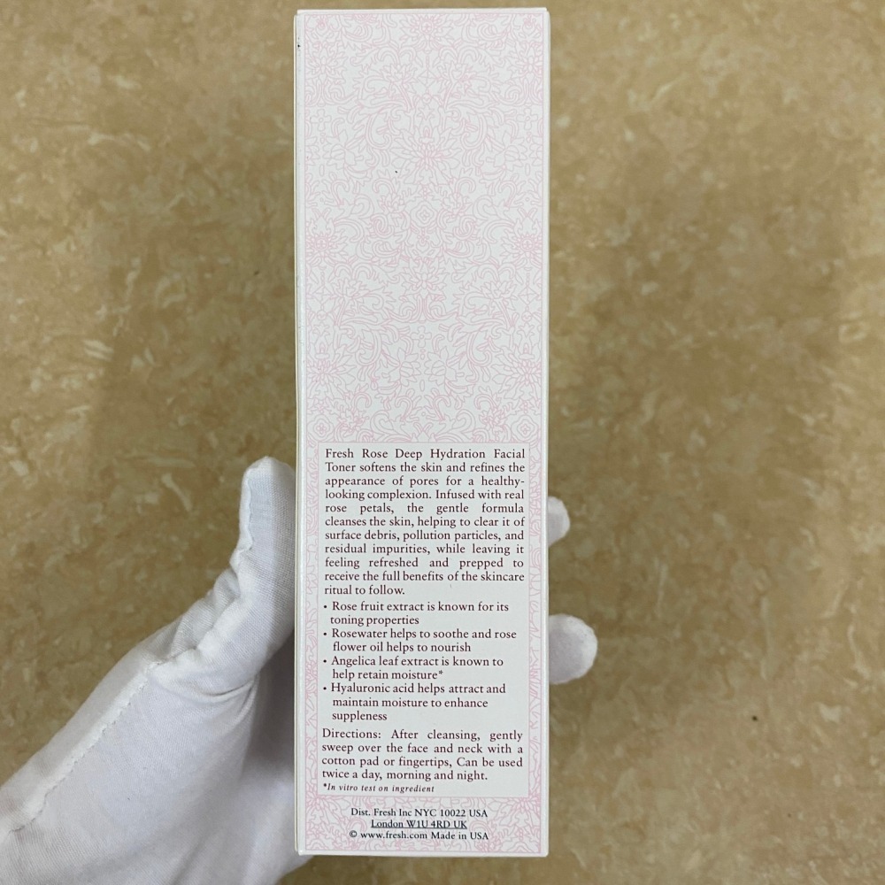 Fresh 玫瑰深層化妝水 250ml 新款 補水保濕 馥蕾詩 化妝水 玫瑰水 國際免稅版-細節圖3
