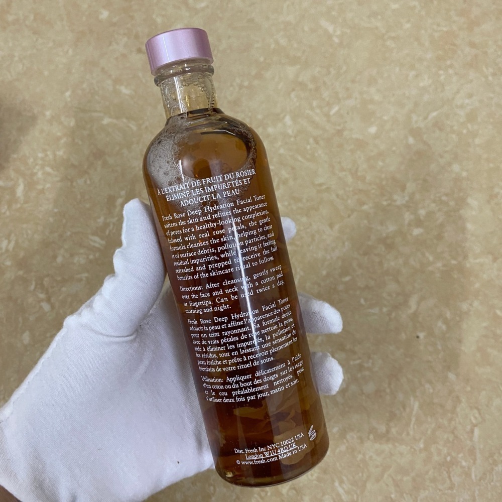Fresh 玫瑰深層化妝水 250ml 新款 補水保濕 馥蕾詩 化妝水 玫瑰水 國際免稅版-細節圖8