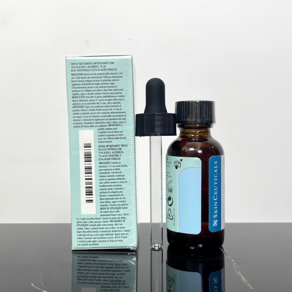 💕59Qoo批發💕SkinCeuticals 美版杜克/修麗可 CE 緊緻修護抗氧化精華 CEF 30ml CE精華-細節圖2