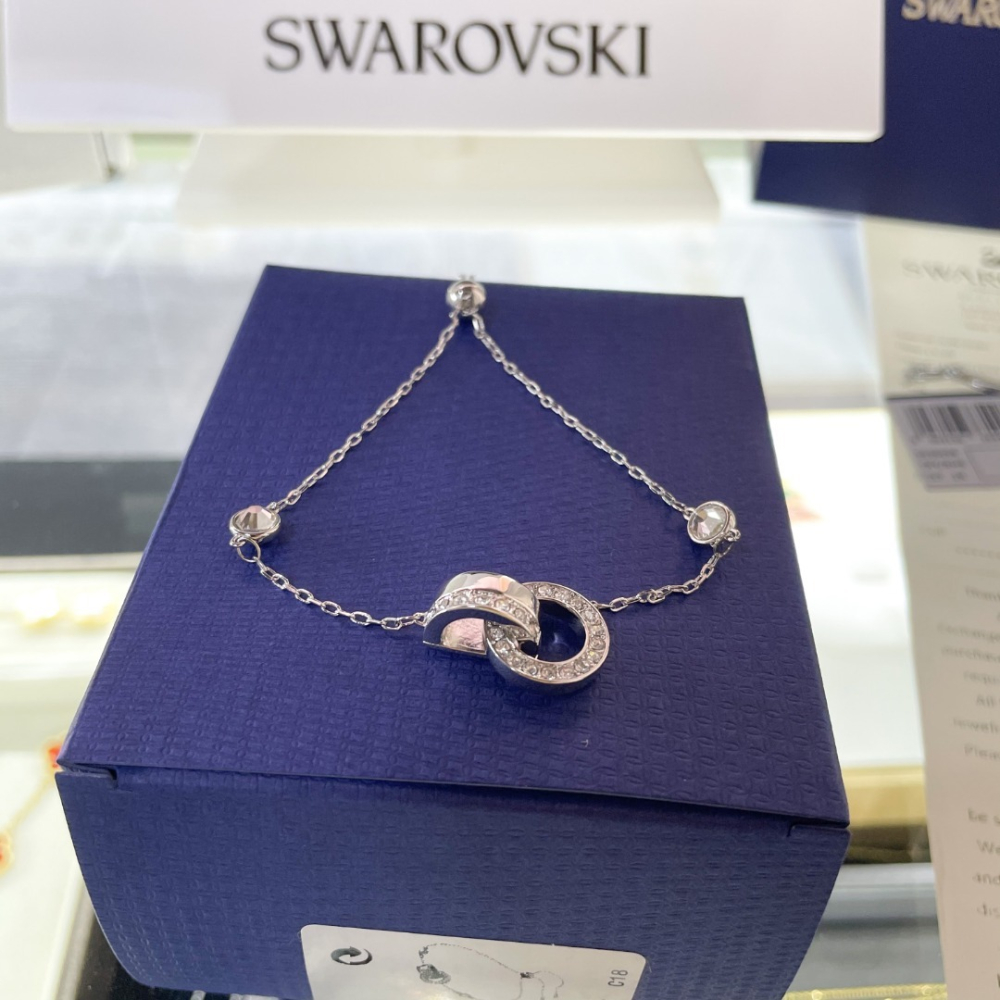 💕59Qoo批發💕 【新品】施華洛世奇 Swarovski Hollow 女手鍊 送❤️原廠禮盒+購買證明+原廠說明-細節圖9