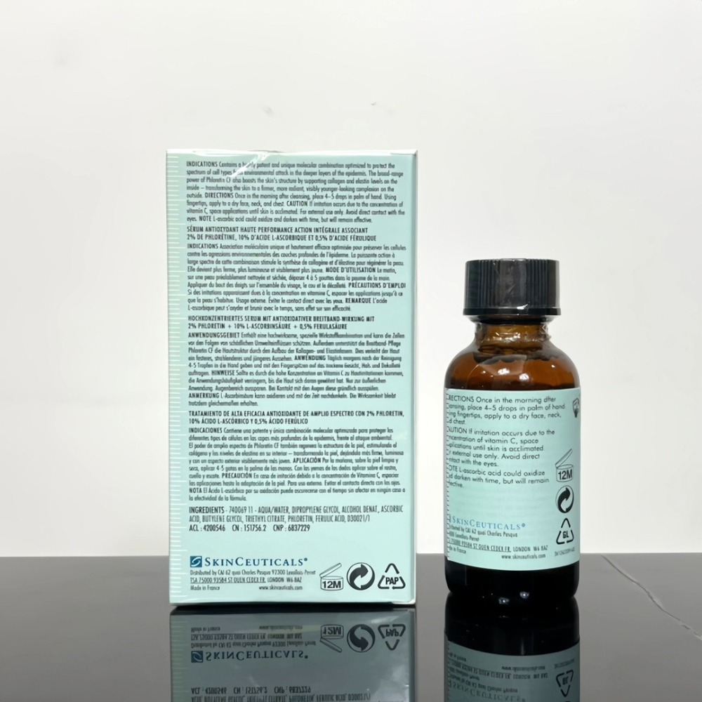 💕59Qoo批發💕 SkinCeuticals 美版杜克/修麗可 Phloretin CF PCF無瑕煥白抗氧化精華-細節圖2