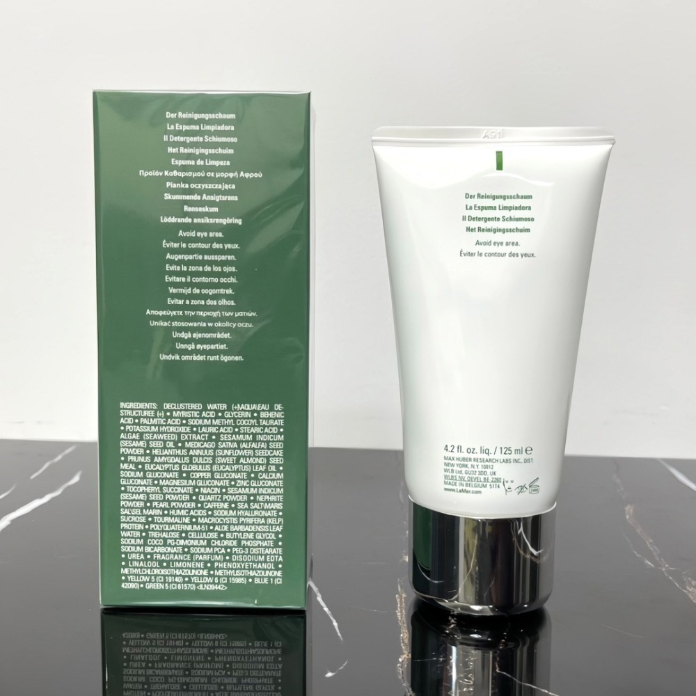 💕59Qoo批發💕 LA MER海洋拉娜 淨瑩潔膚乳125ml/ 洗面奶 細緻泡沫，溫和淨化肌膚  國際免稅版-細節圖2