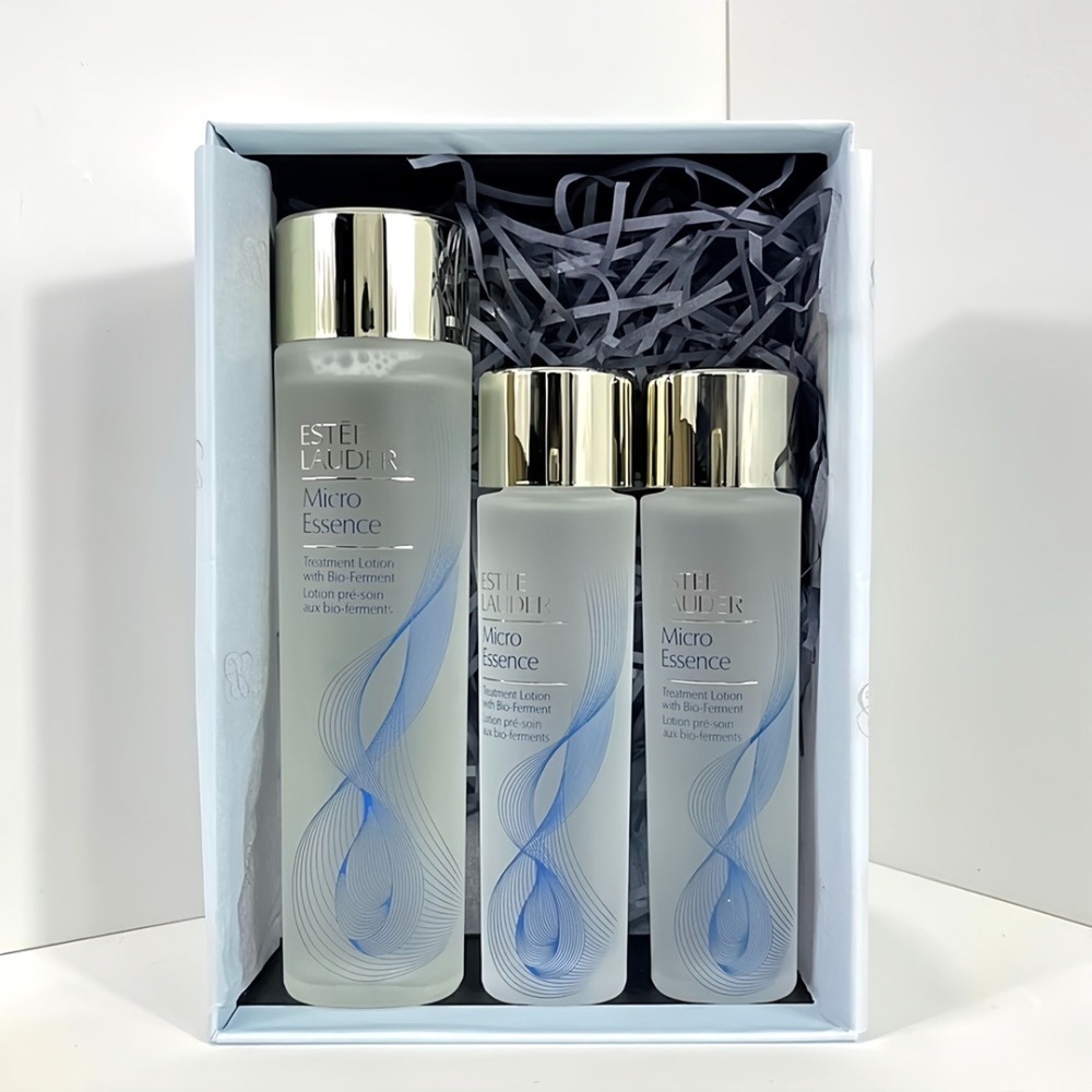 💕59Qoo批發💕新版二代 雅詩蘭黛 微分子肌底原生露 200ML+100ML 經典版(藍) 櫻花輕盈版(粉)-細節圖5