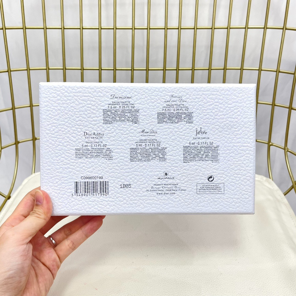 💕59Qoo批發💕 迪奧香水Q版香水五件組永恆套 免稅版-細節圖4
