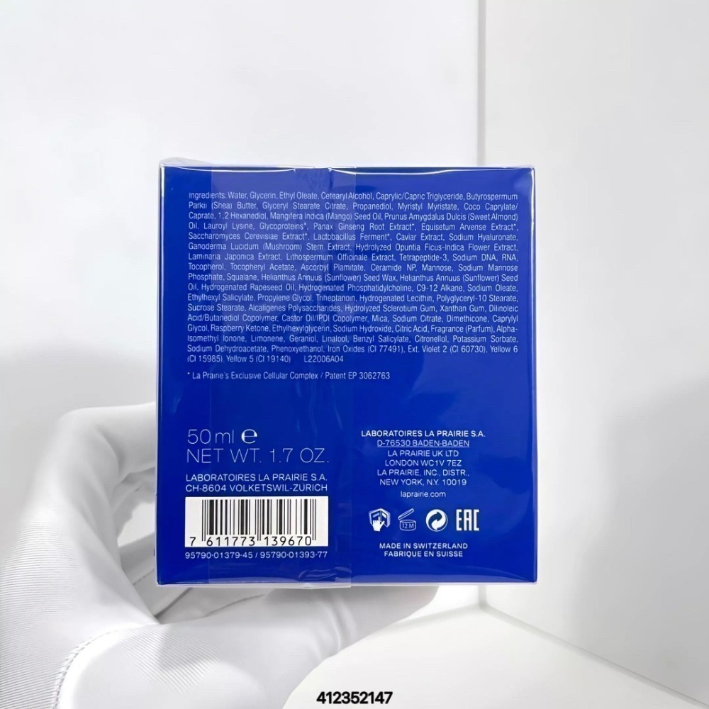 💕59Qoo批發💕La Prairie 萊珀妮  魚子精華瓊貴面霜/魚子美顏 乳霜豐潤保濕霜  50ml/1.7oz-細節圖8