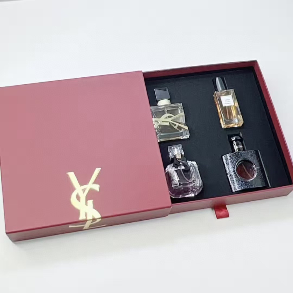 💕59Qoo批發💕聖羅蘭 YSL 香水中樣30ml四件組紅盒-細節圖5