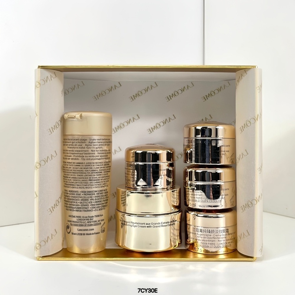 💕59Qoo批發💕蘭蔻菁純1+5六件套裝  絕對完美眼霜六件套  國際免稅版-細節圖3