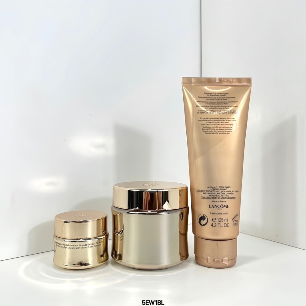 💕59Qoo批發💕 新版蘭蔻菁純3件套裝洗面乳  絕對完美3件套 國際免稅版-細節圖2