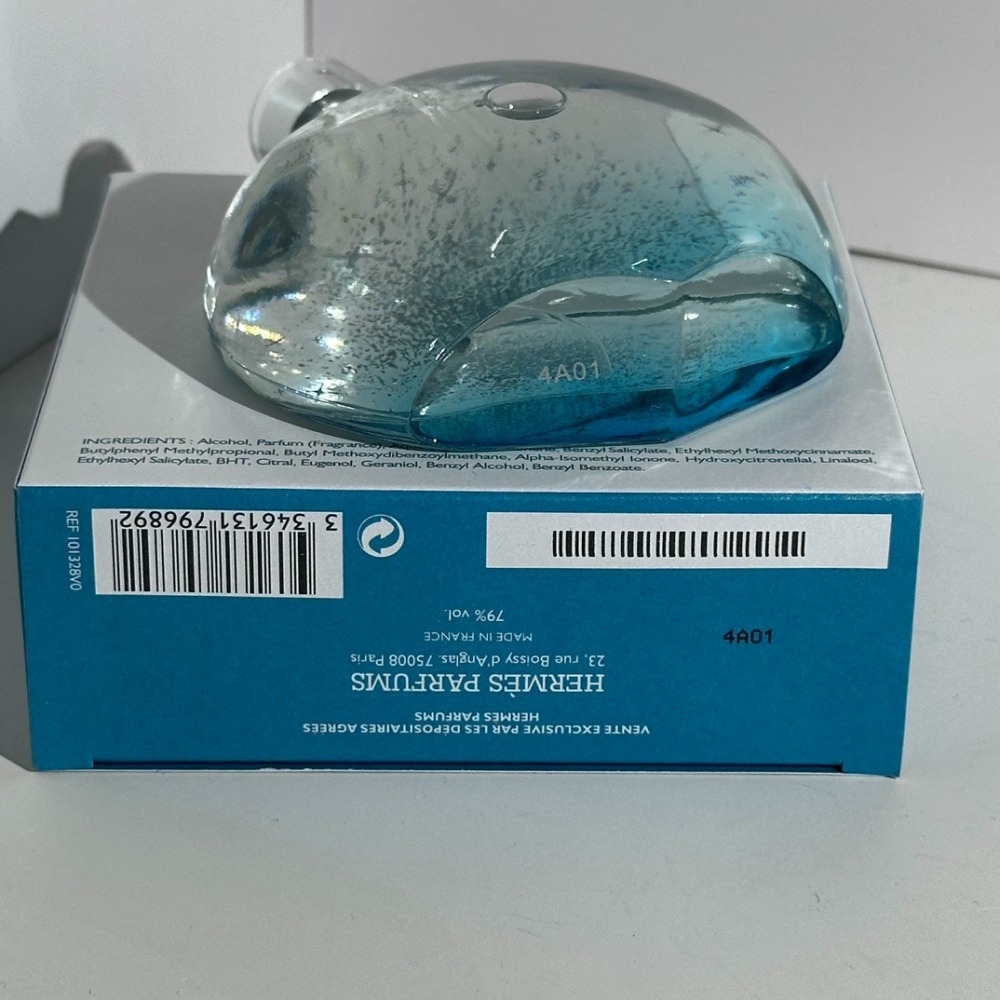 HERMES 愛馬仕 藍彩星光香水100ml 藍色橘彩星光 女性淡香水-細節圖4