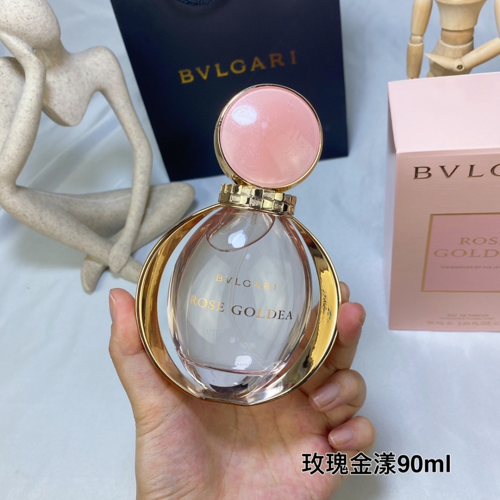 💕59Qoo批發💕 BVLGARI 寶格麗 玫瑰金漾女性淡香精 90ML 玫瑰香水-玫瑰金漾-細節圖2