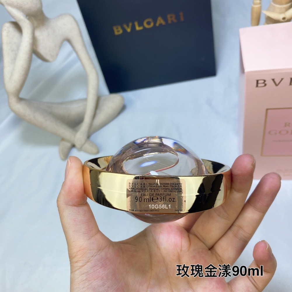 💕59Qoo批發💕 BVLGARI 寶格麗 玫瑰金漾女性淡香精 90ML 玫瑰香水-玫瑰金漾-細節圖3