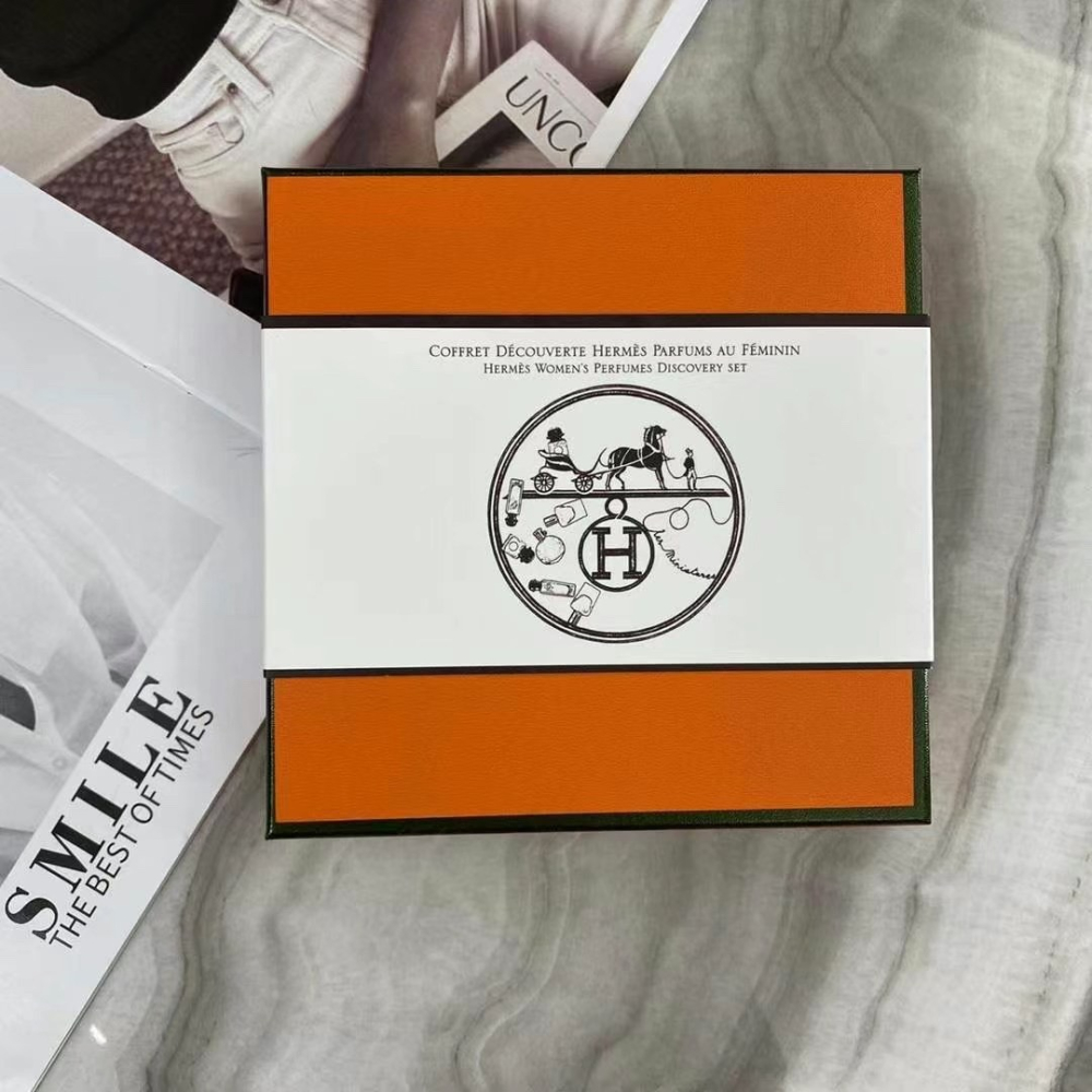 💕59Qoo批發💕 愛馬仕絲巾香水小樣四件套-細節圖5