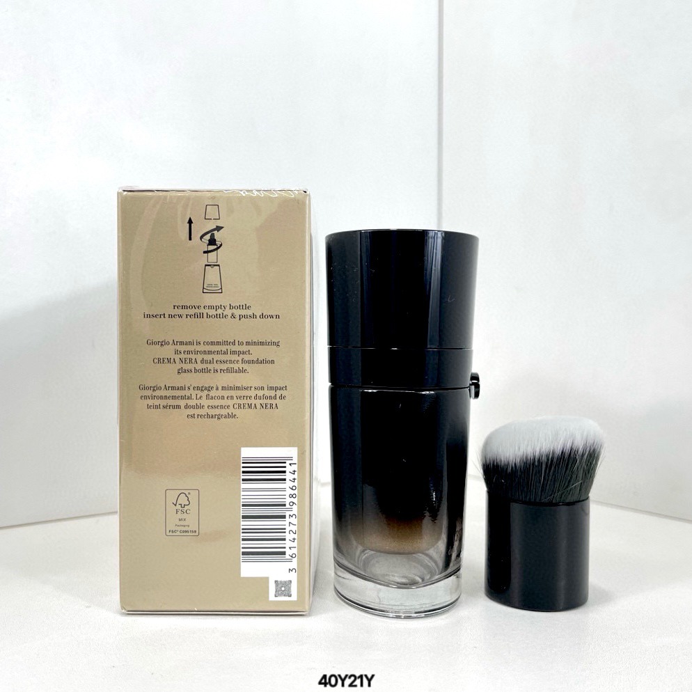 💕59Qoo批發💕ARMANI GA 亞曼尼 黑曜岩 奢光精萃30ml -黑鑰匙粉底液-細節圖3