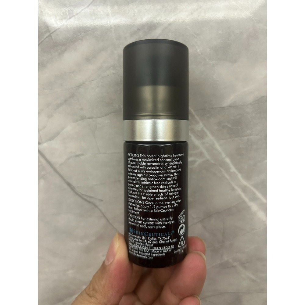 💕59Qoo批發💕 SkinCeuticals 修麗可 肌活修護夜間抗氧化精華 30ml 精華液-夜間精華露 美-細節圖3