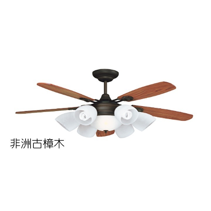 [挑燈Ya站] 楓光吊扇-古典風格吊扇 52吋/60吋/ AC扇-規格圖3